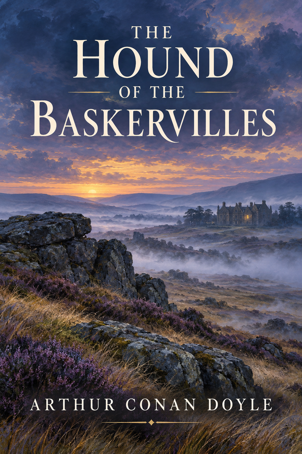 The Hound of the Baskervilles book cover
